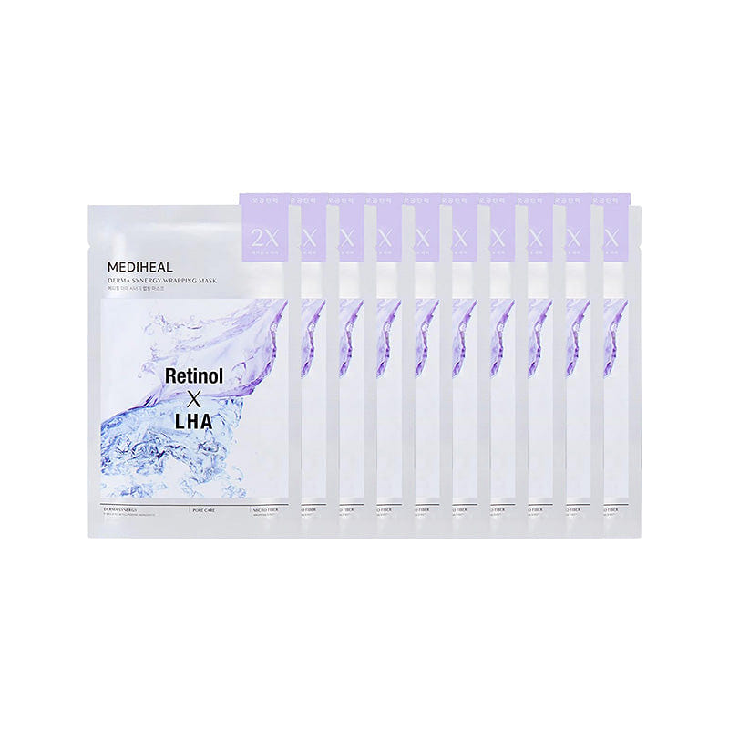 Mediheal Retinol X LHA Pore Care Mask 10 each