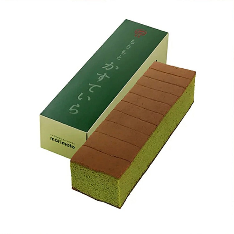 日本 MORIMOTO 抹茶长崎蛋糕1条 抹茶味