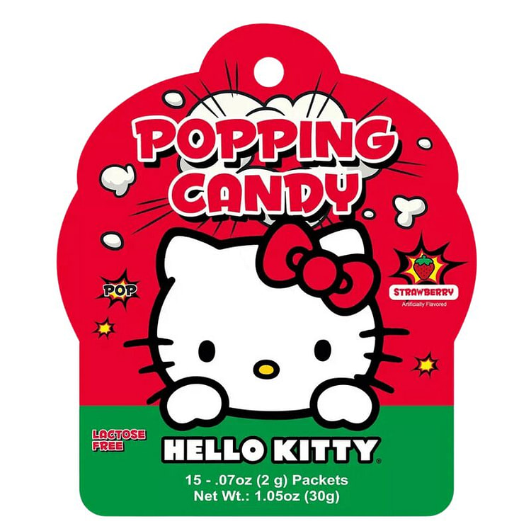 Hello Kitty Popping Candy Strawberry Flavor