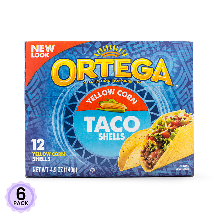 Ortega 塔可饼皮 12张 4.9 盎司*6 包