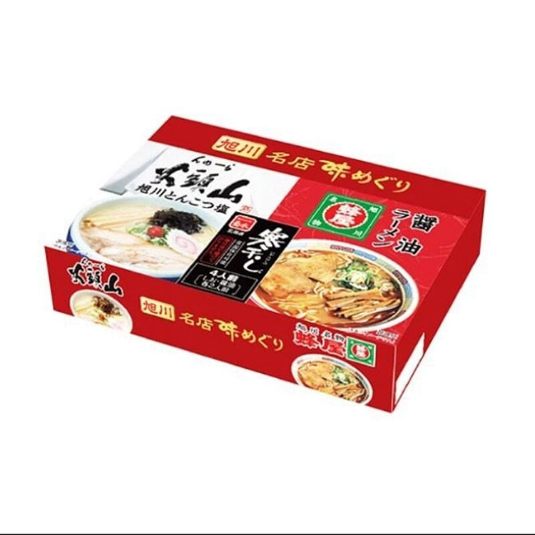 日本 菊水 蜂屋&山头火 拉面套装 4人份