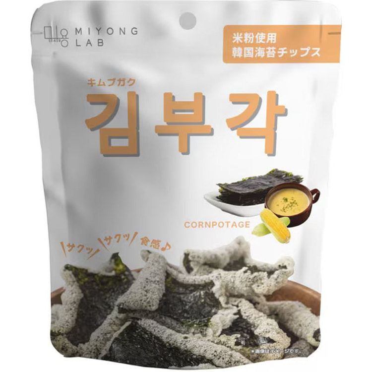 MIYONG LAB Corn Potage Kim Bugak 30g 1 each
