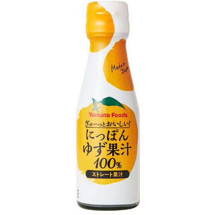 Yamato Foods Japanese Yuzu Juice 100% 100ml 1 each