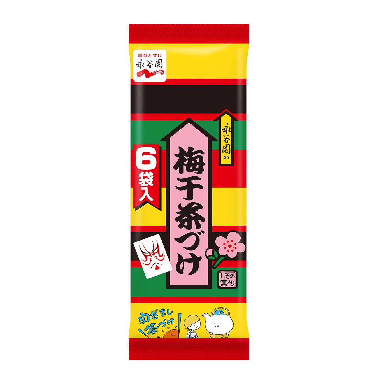 Umeboshi Chazuke 6 bags (33.6g) 1 bunch