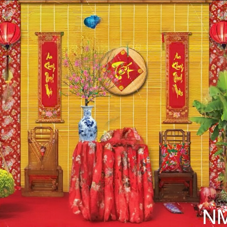 BACKDROP NMH16 (10ft x 7.5ft) LUNAR NEW YEAR