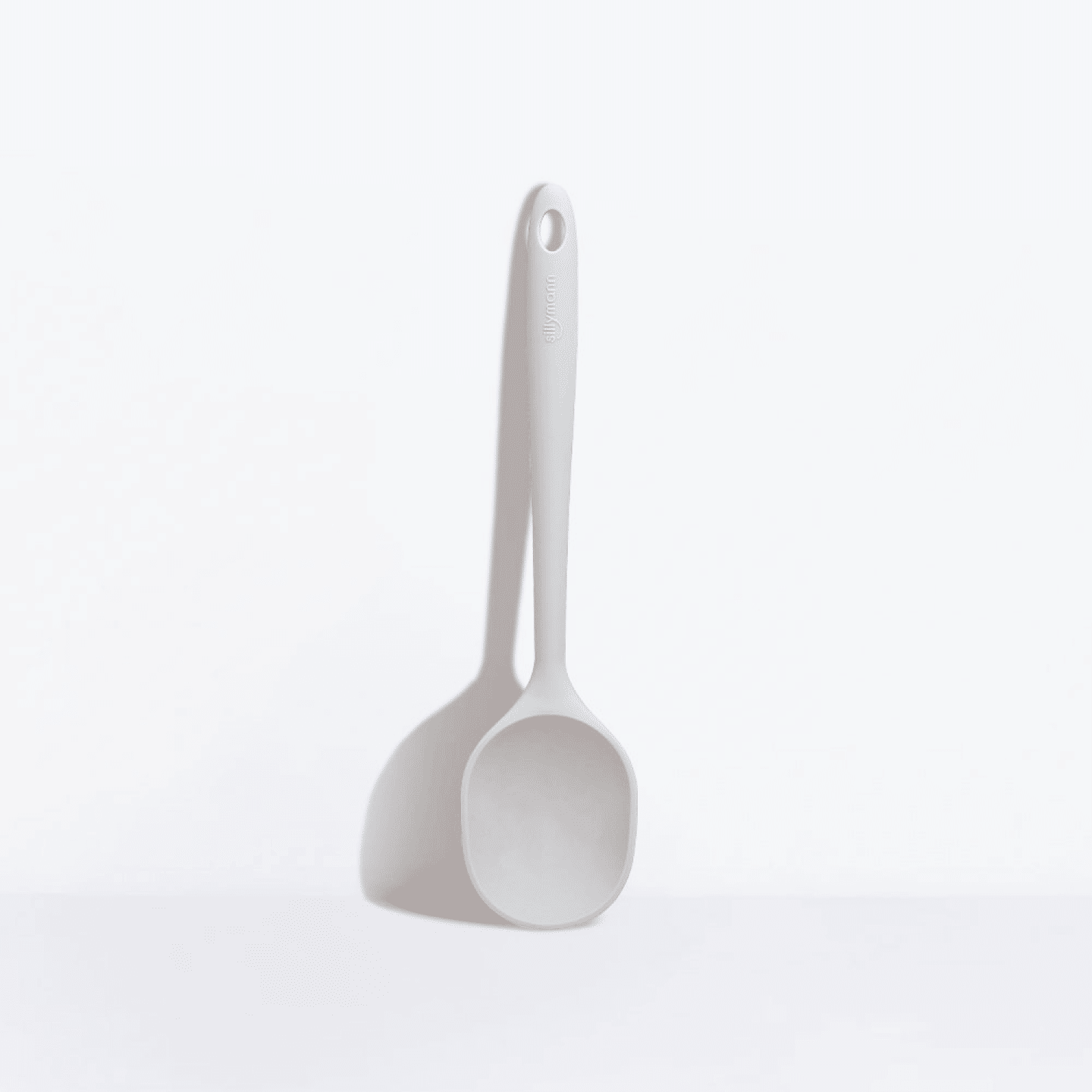 Sillymann Platinum Silicone Harmony PLUS Cooking Spoon – Cocoa Grey 1 each