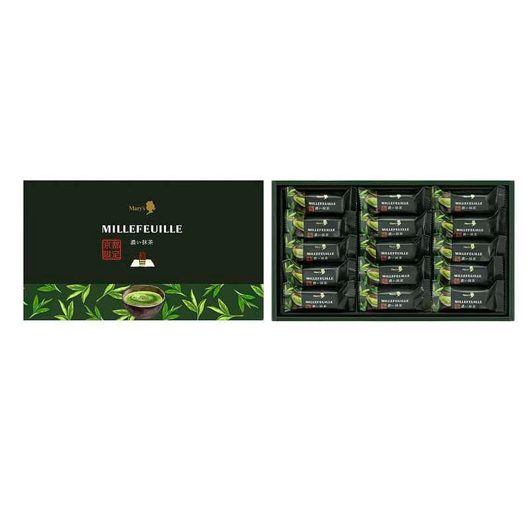 Mary‘s 抹茶浓厚巧克力 15个