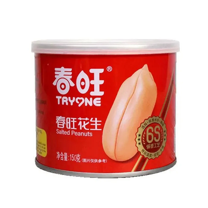 山东春旺原味花生米休闲食品烧烤配餐150g