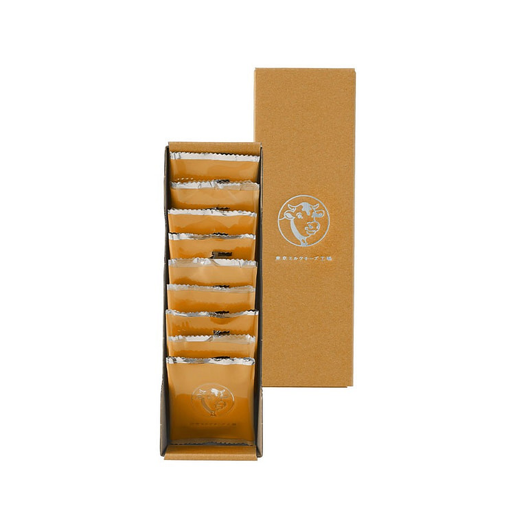 日本 牛奶芝士工厂 巧克芝士风味夹心饼干  9枚/ 1 盒
