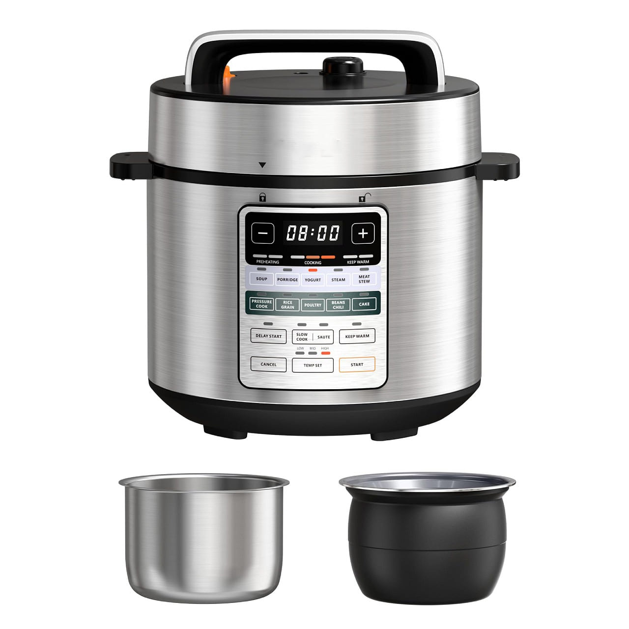12-in-1 Dual Pot Electric Pressure Cooker 1 each