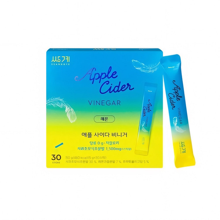 쌍계명차 애플사이다비니거 레몬맛 5g 30입 1박스