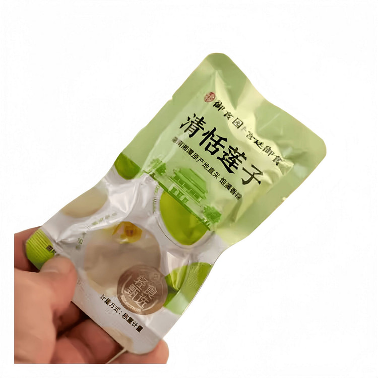 清恬莲子北京特产香甜熟荷花莲子豆去芯200g 200 克