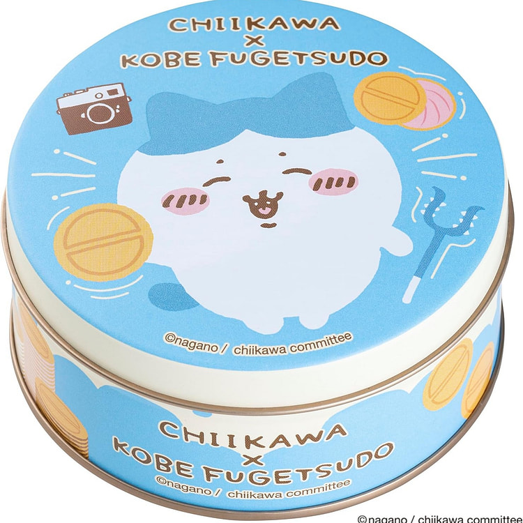 Kobe Fugetsudo CHIIKAWA Limited Edition Strawberry Flavor Cookies 6 Pieces 
