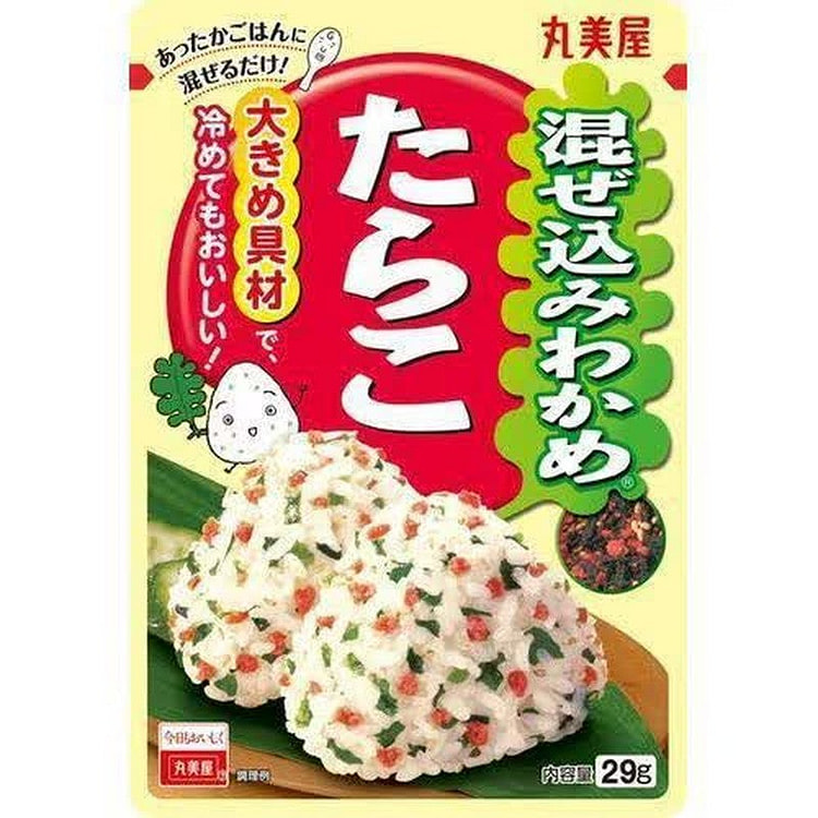 Marumiya Mixed Seaweed and Tarako (Bag) 29g