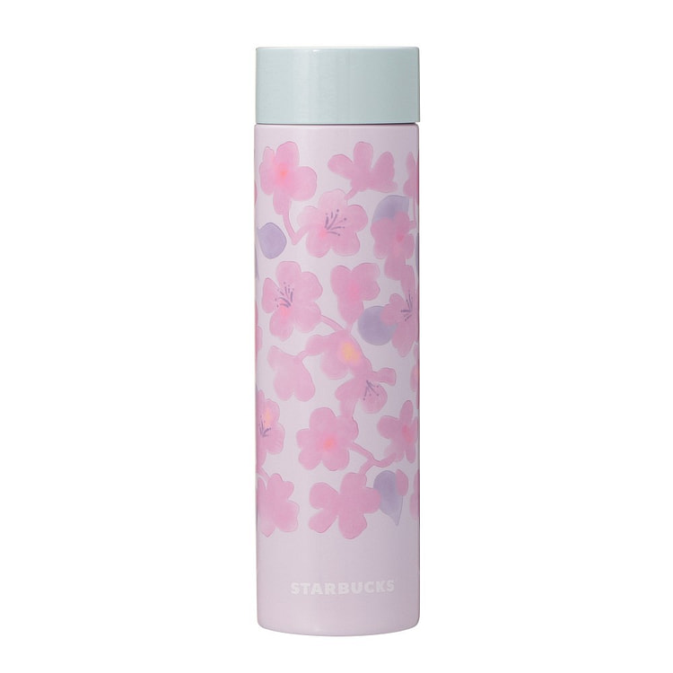星巴克 不锈钢水壶浅紫色 350ml