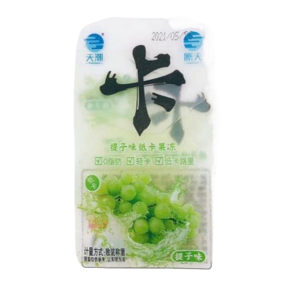 【天潮】低卡果冻提子味500克(±15克) 500 克