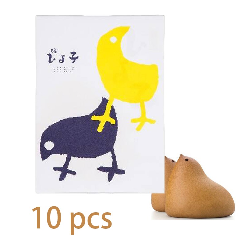 YOSHINODOU Hiyoko White Bean Paste Manju10 pcs 1 box