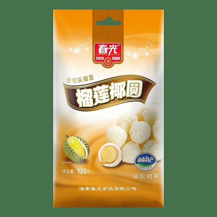 春光食品_椰圆榴莲味 120 克