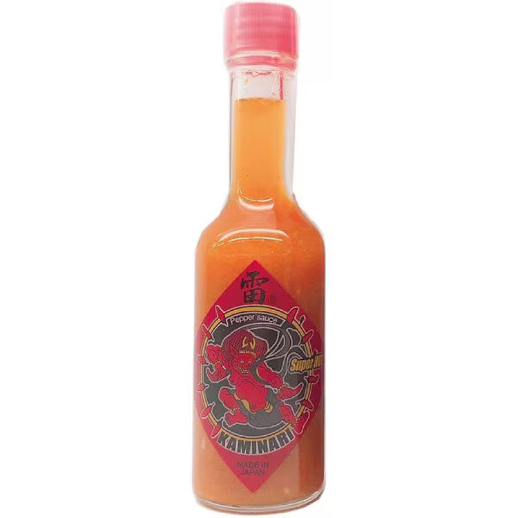 Kanzuri Kaminari Hot Sauce, Red Habanero 60ml 1 each