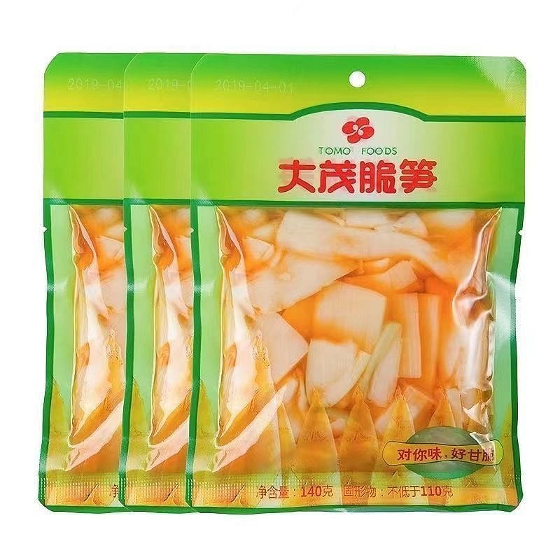 Da Mao crispy bamboo shoots, a side dish for rice, 140 g