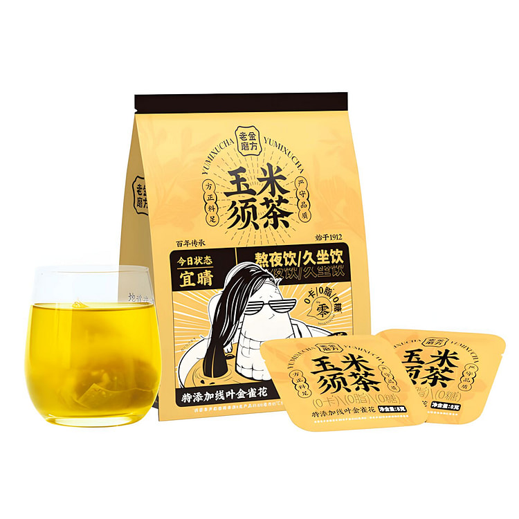 老金磨方 玉米须茶 120 克