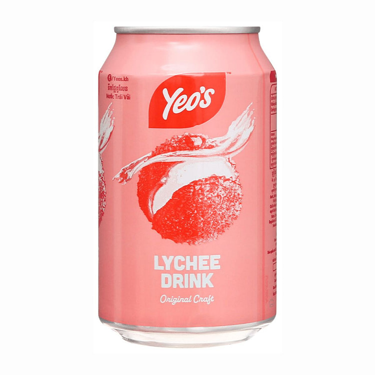 [YEOS] Nước Vải - 10.1oz(1 Lon) 1 each (min 3)