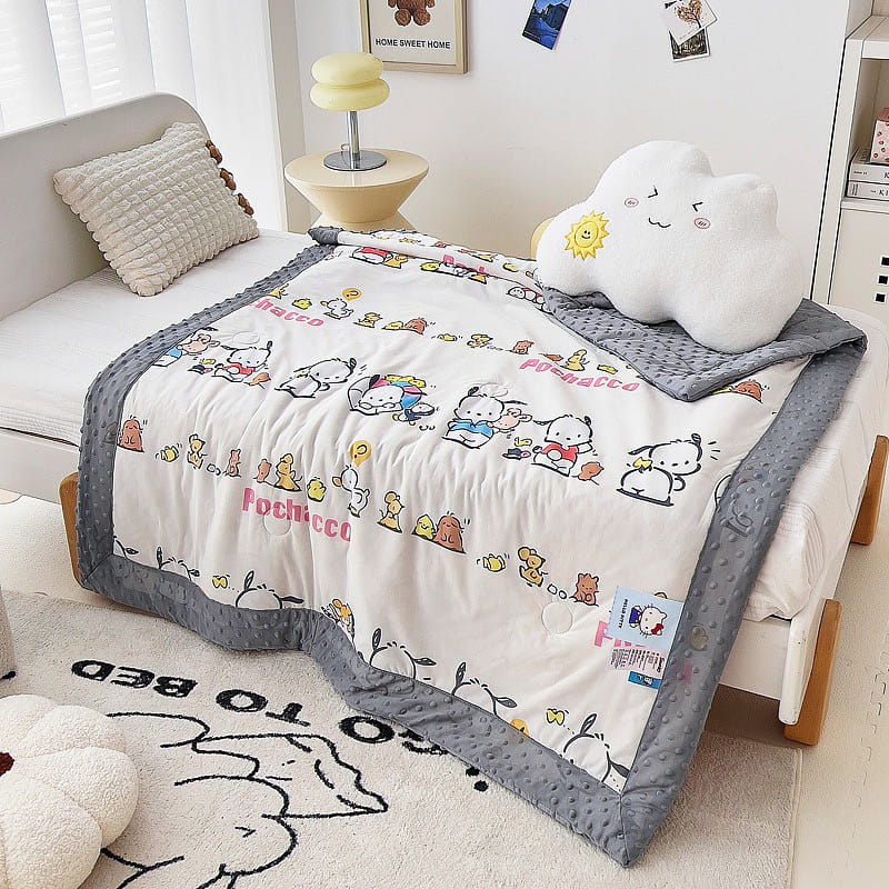 Sanrio Cartoon Summer Air Conditioning Quilt-Pochacoo 150*200cm 1 Pice 1 each