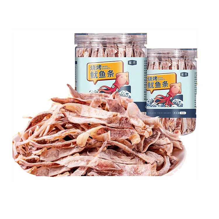 Mihe Barbecue Squid Strips 80g * 1 Can