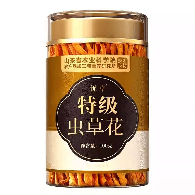 Youzhuo Cordyceps Flower Dried Goods 100g*1 Jar 100 g