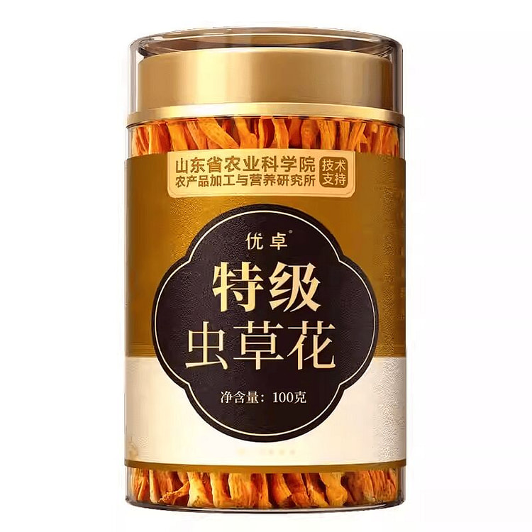 Youzhuo Cordyceps Flower Dried Goods 100g*1 Jar 100 g