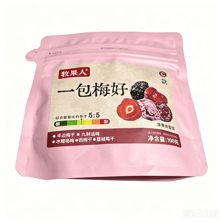 Fruit herders mixed candied fruit 100g*1 bag. 100 g