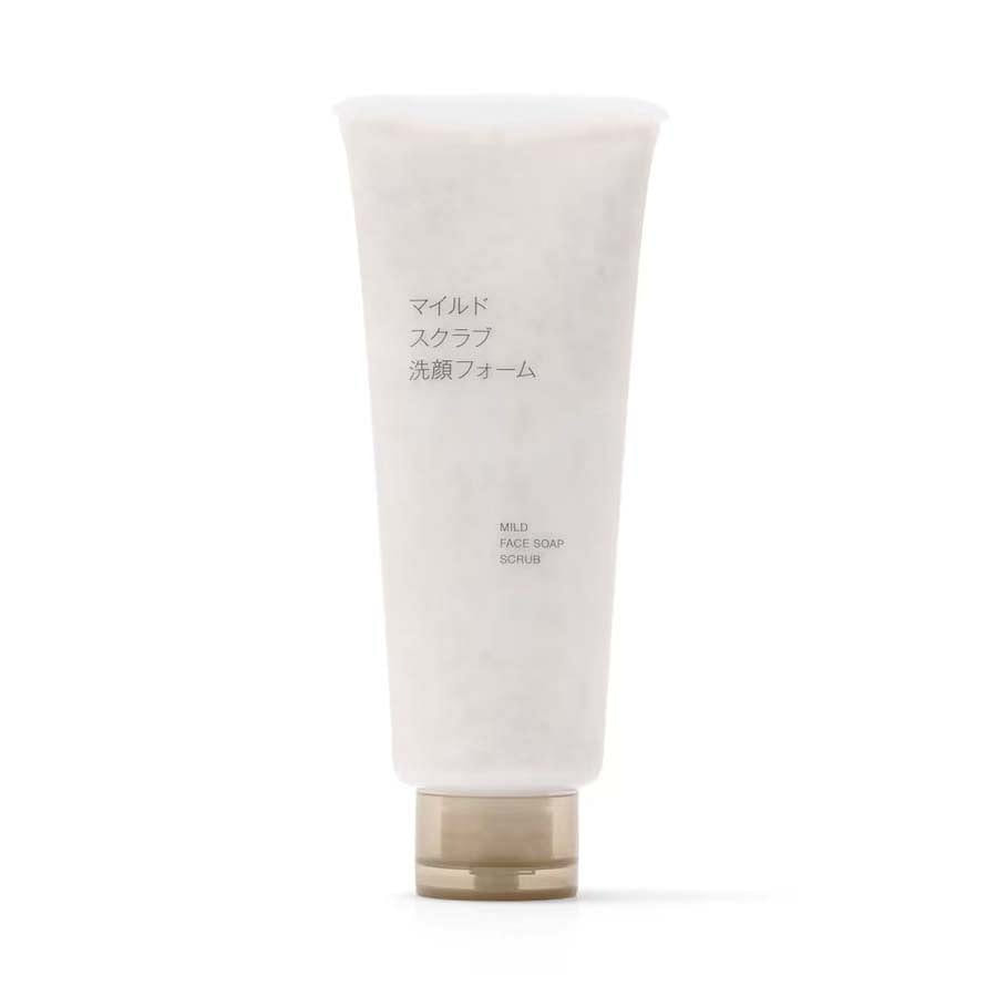 MUJI Mild Scrub Facial Cleansing Foam 150 g