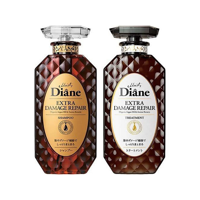 Moist Diane Repair Shampoo Set 450ml*2 1 each