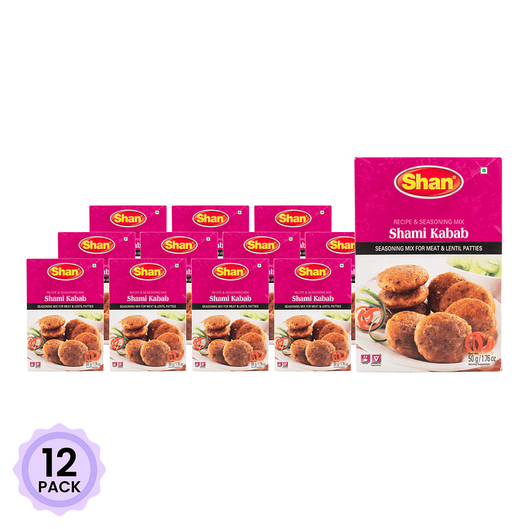 Shan 混合调味料(Shami Kabab) 1.76 盎司*12 包