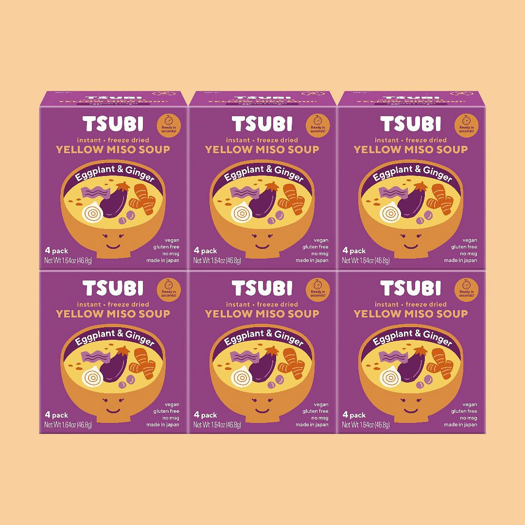 Yellow Miso with Eggplant & Ginger Pack of 24- 6 box