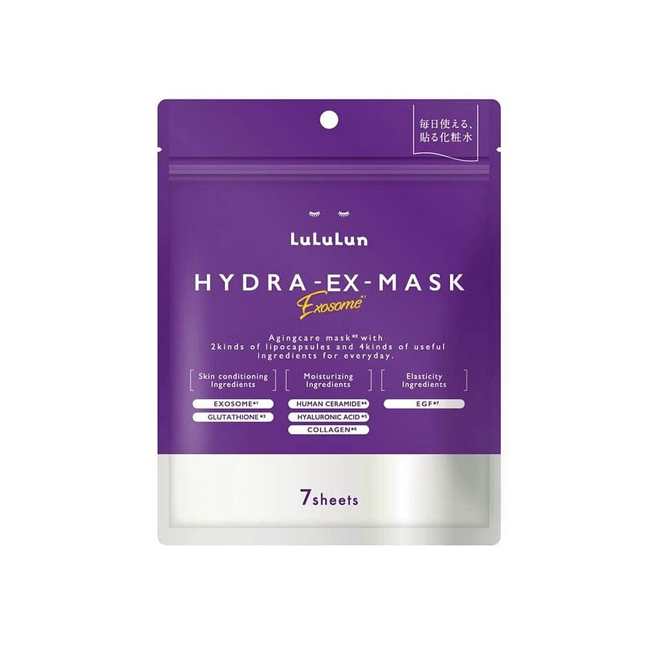 LULULUN Hydra EX Mask 7sheets 1 box