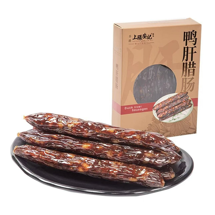 【上环安记】广式鸭肝猪禸腊肠 3肥7瘦  1盒