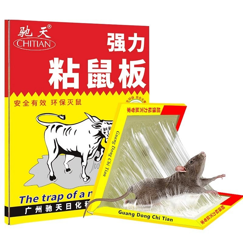 Strong adhesive mouse board large size mouse sticker mouse glue rat catching sti 1 each