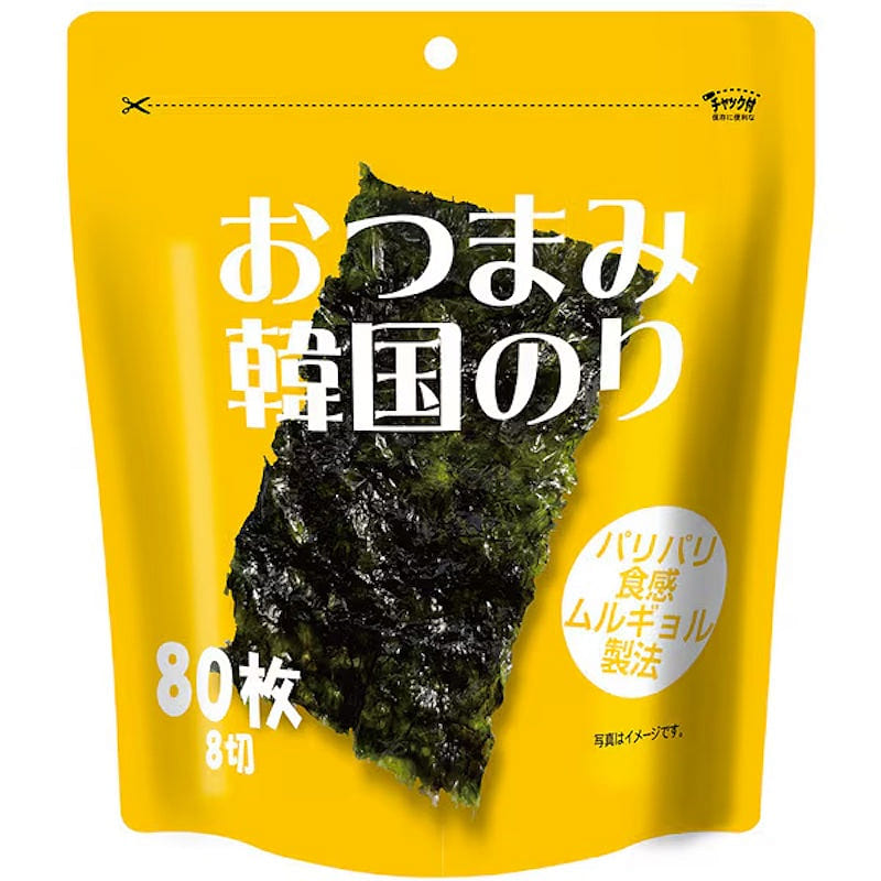 Hitoshina Korean Seasoned Nori 80 Sheets 1 each