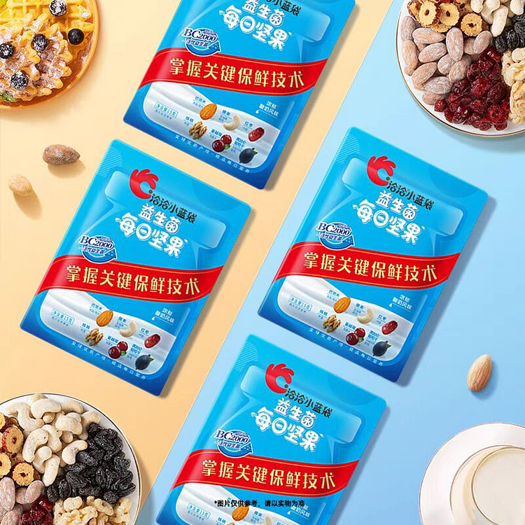 洽洽小篮袋每日坚果 混合坚果孕妇零食15g*10袋