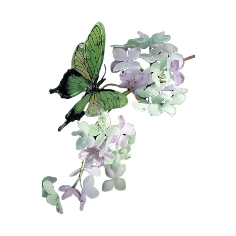 Butterfly Hairpin Chinese Style Headwear-Butterfly Hair Pin 1 each