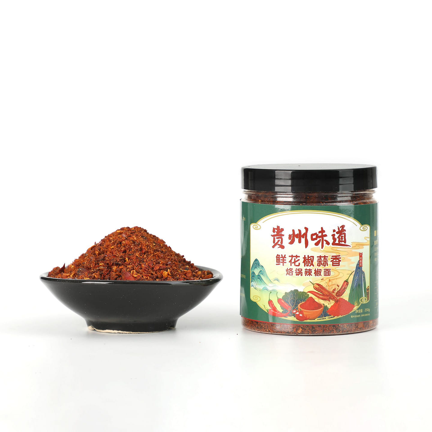 Fresh Sichuan Pepper Garlic Chili Powder Med Heat 250 g