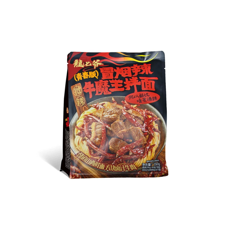 龙七爷冒烟辣拌面（微辣）350g