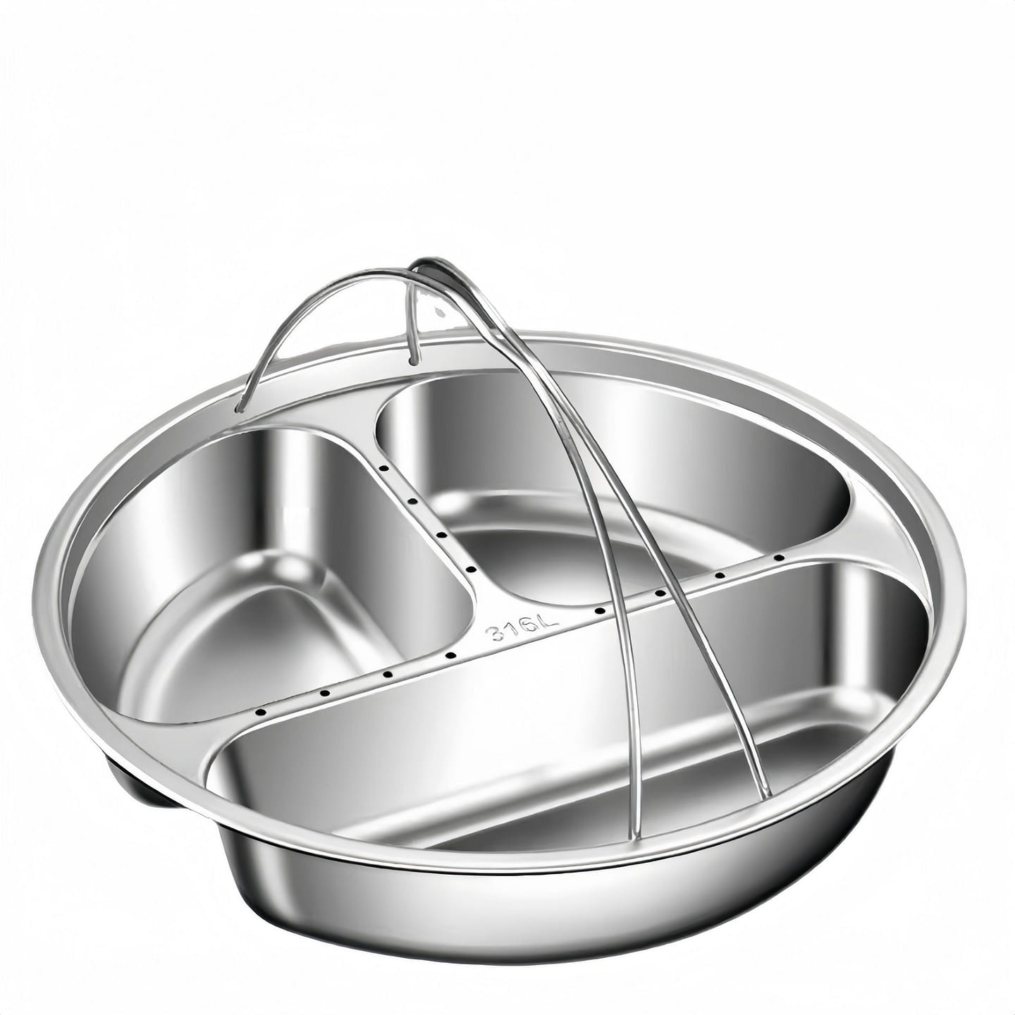 316 Stainless Steel Multifunctional Steamer 1 count