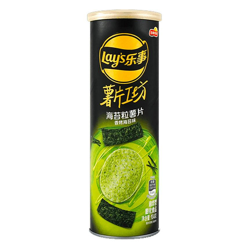 Lay’s Stax Grilled Seaweed 104g 1 each