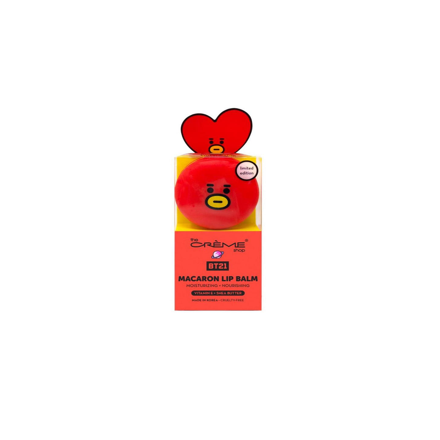 THE CREME SHOP Macaron Lip Balm – BT21 Tata Watermelon 1 each