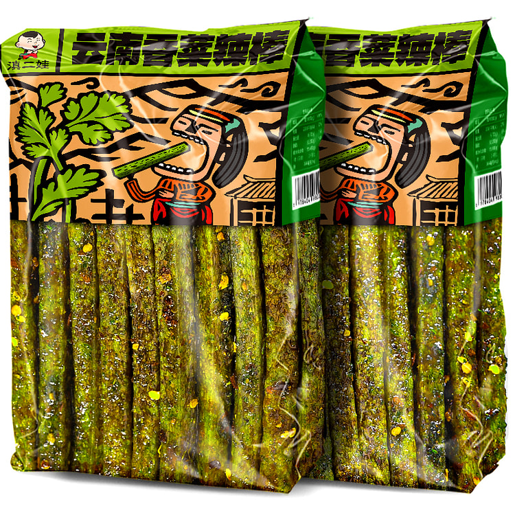 Coriander Spicy Strips 168g*2 Packs 336 g