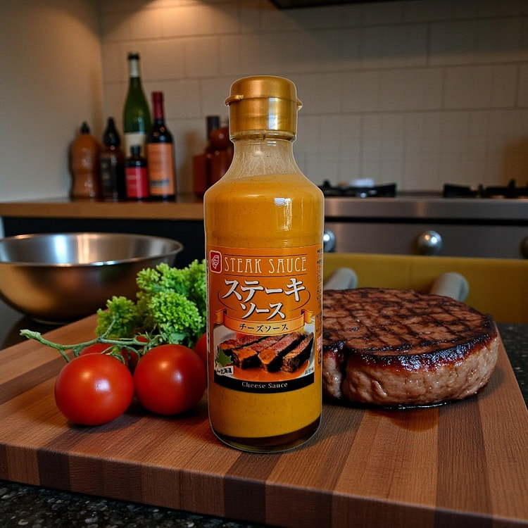 Bell Shoku Japanese Cheese Steak Sauce 210 g