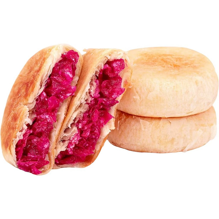 比比赞 云南特产玫瑰鲜花饼 300g*1包 300 克