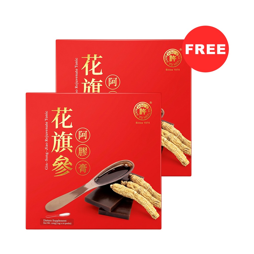 花旗參阿膠膏 - 買一送一/2盒組 1 盒